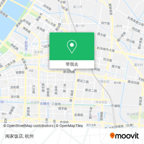 闽家饭店地图