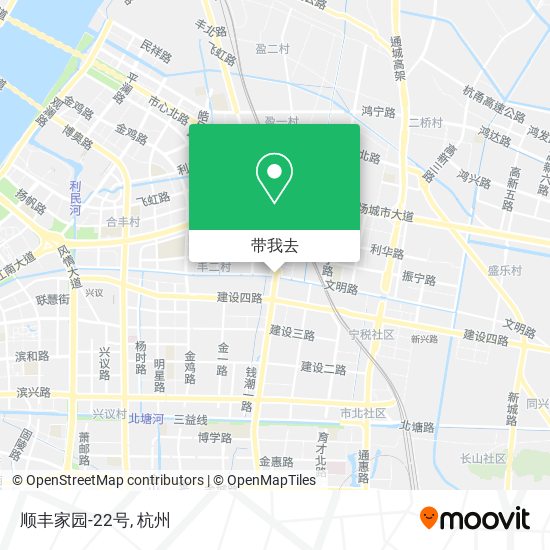 顺丰家园-22号地图
