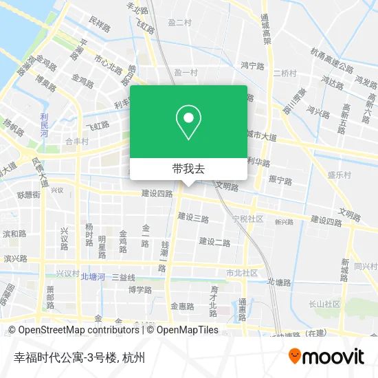 幸福时代公寓-3号楼地图