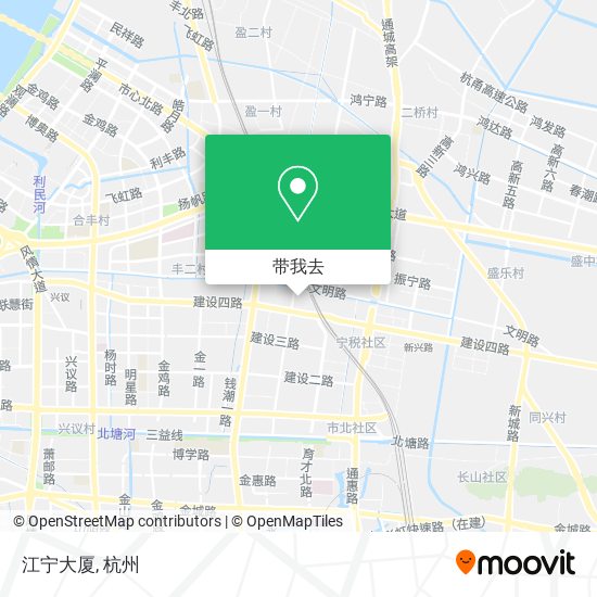 江宁大厦地图