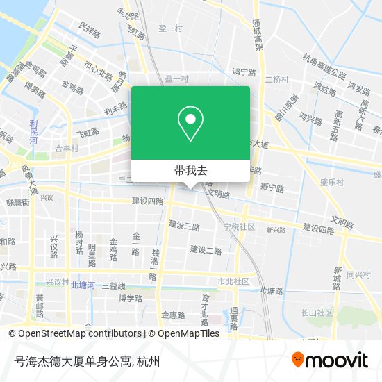 号海杰德大厦单身公寓地图