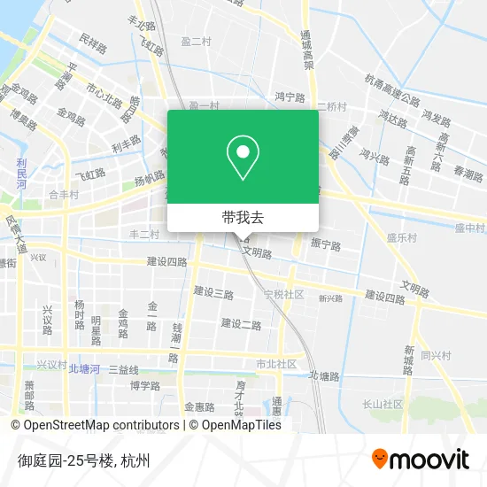 御庭园-25号楼地图