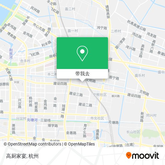 高厨家宴地图