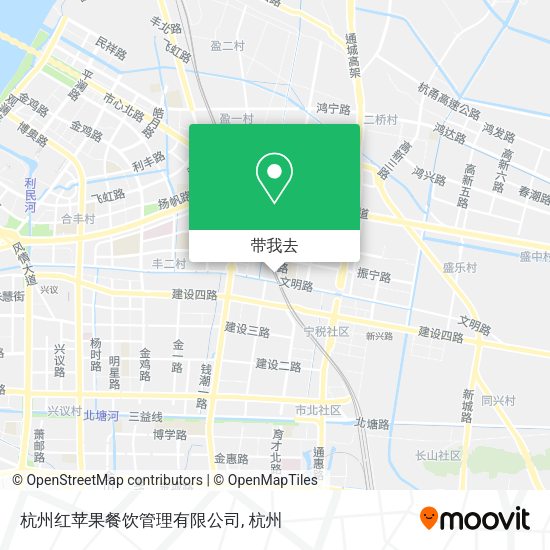杭州红苹果餐饮管理有限公司地图