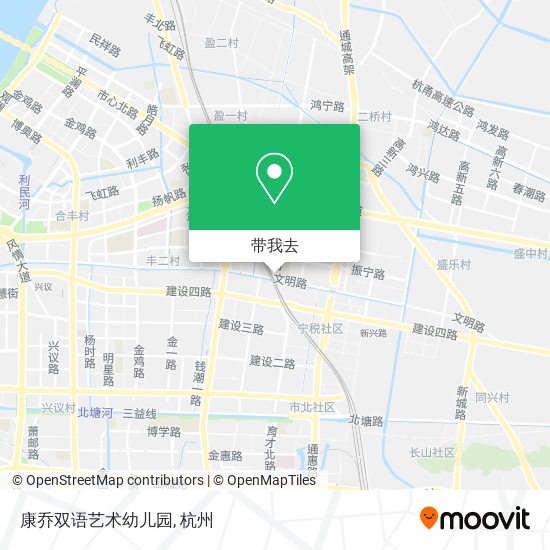 康乔双语艺术幼儿园地图