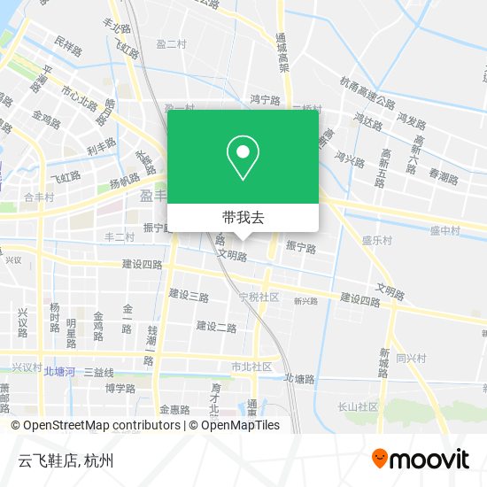 云飞鞋店地图