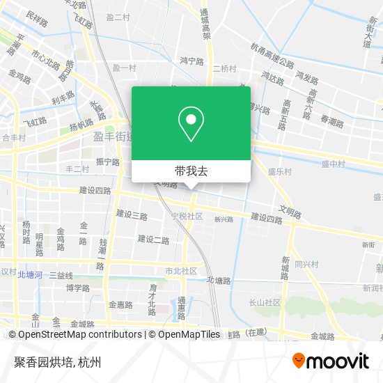 聚香园烘培地图