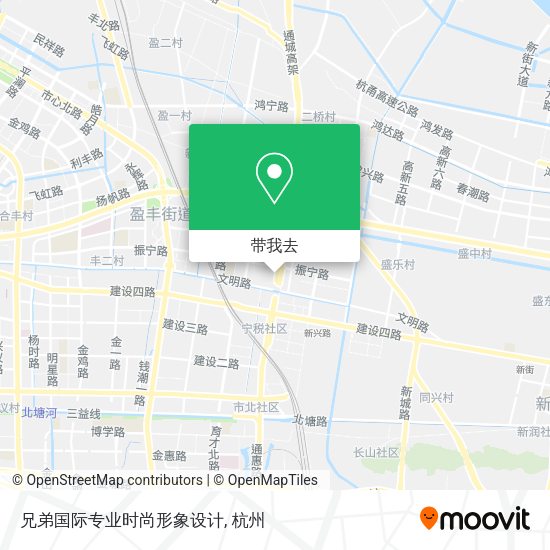 兄弟国际专业时尚形象设计地图