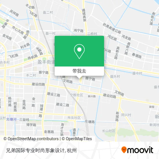 兄弟国际专业时尚形象设计地图