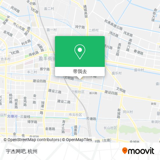 宇杰网吧地图