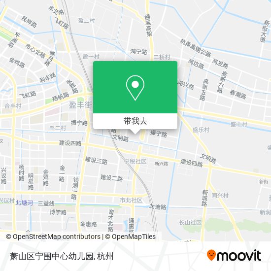 萧山区宁围中心幼儿园地图