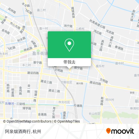 阿泉烟酒商行地图