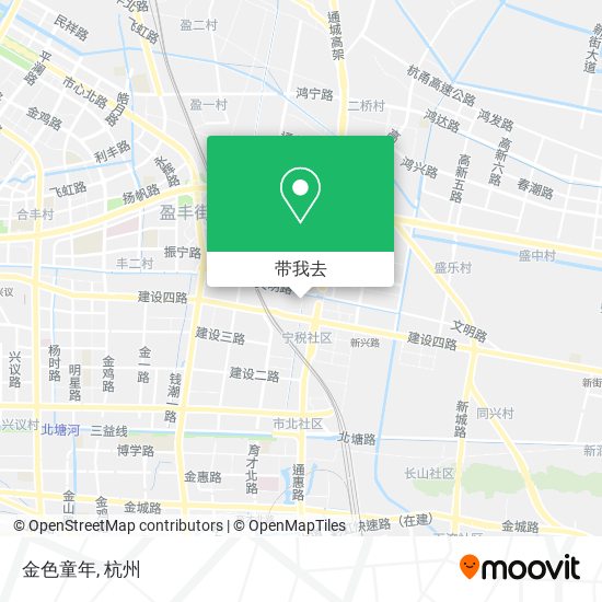 金色童年地图