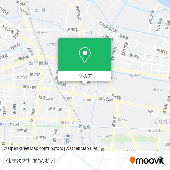 伟夫次坞打面馆地图