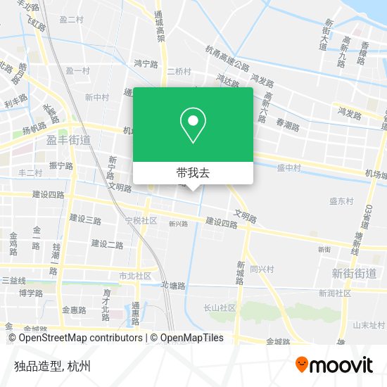 独品造型地图
