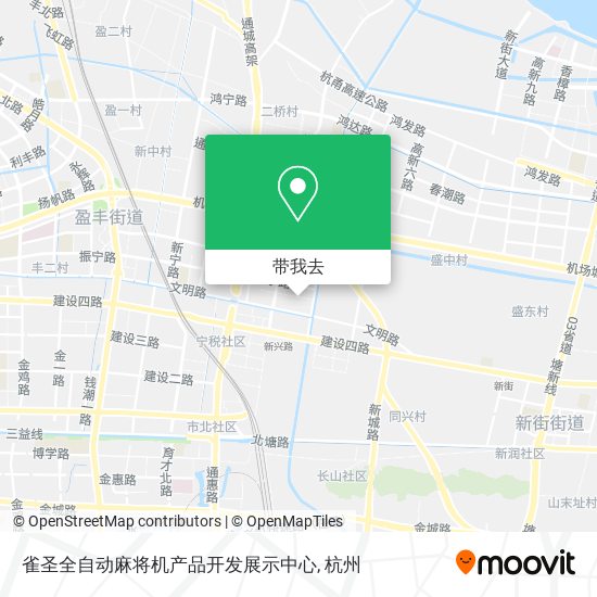 雀圣全自动麻将机产品开发展示中心地图