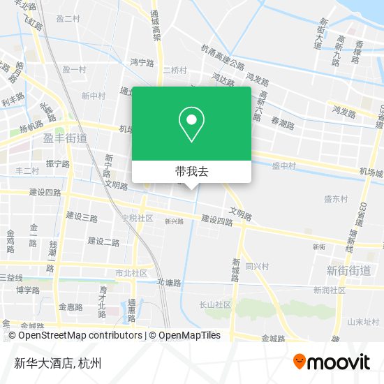新华大酒店地图