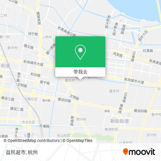 益民超市地图