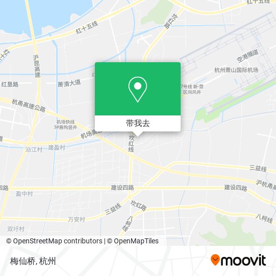梅仙桥地图