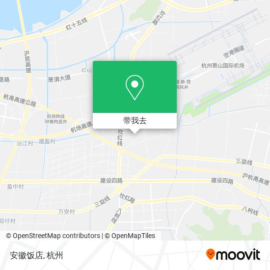 安徽饭店地图