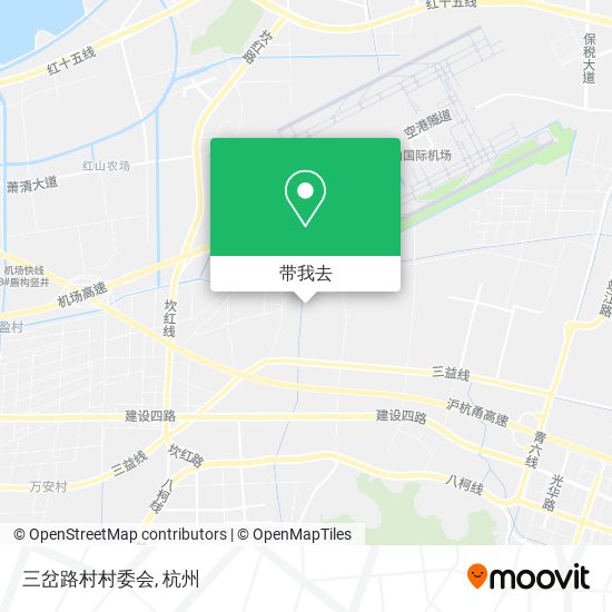 三岔路村村委会地图