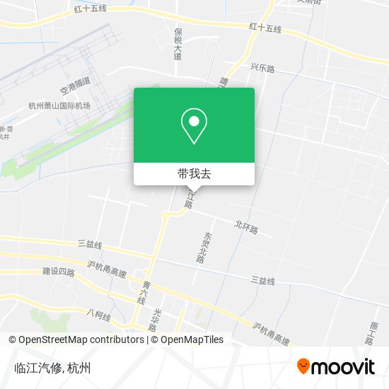 临江汽修地图
