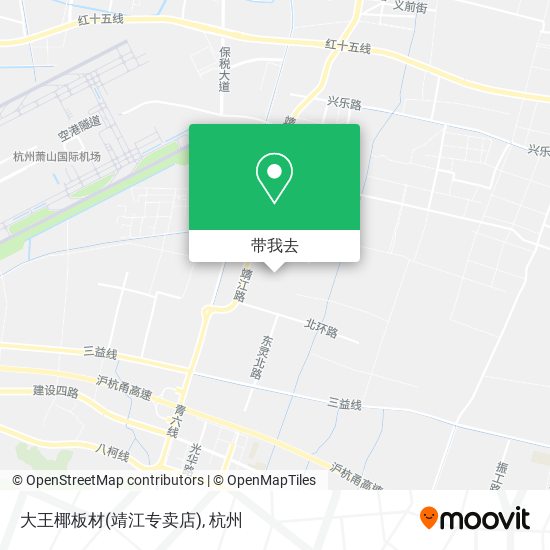 大王椰板材(靖江专卖店)地图