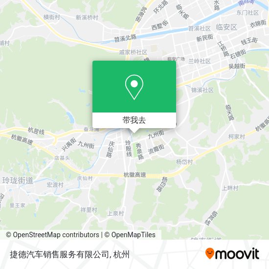 捷德汽车销售服务有限公司地图