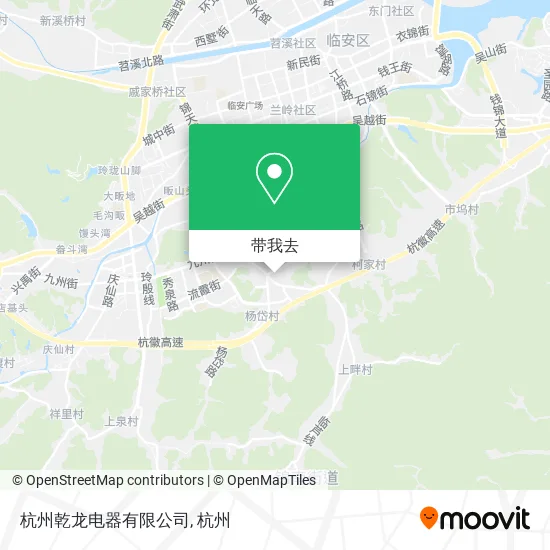 杭州乾龙电器有限公司地图