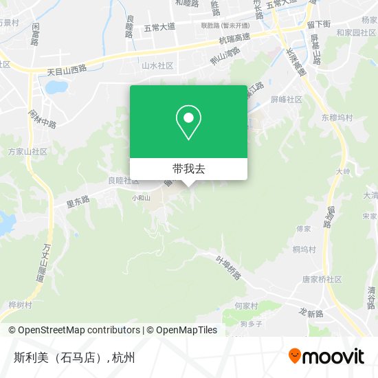 斯利美（石马店）地图
