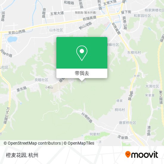 橙麦花园地图