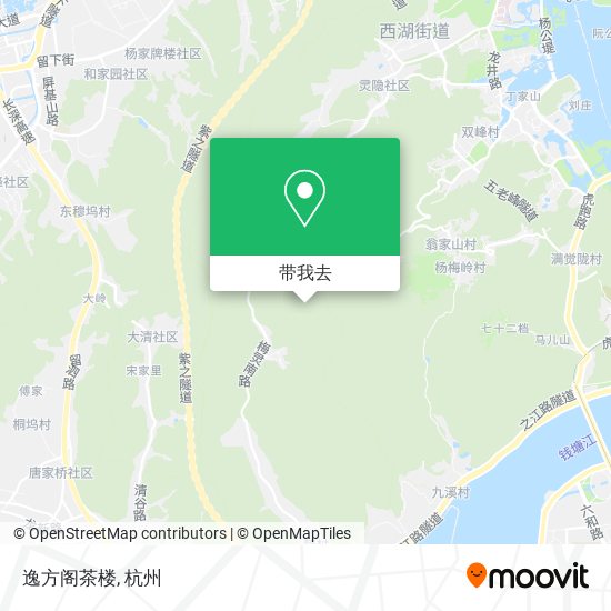 逸方阁茶楼地图