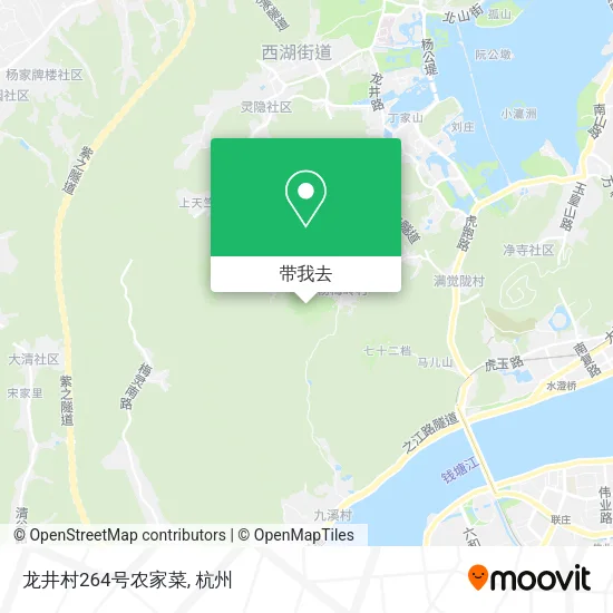 龙井村264号农家菜地图