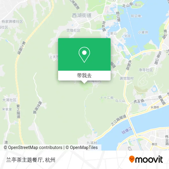 兰亭茶主题餐厅地图