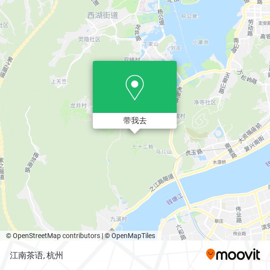 江南茶语地图