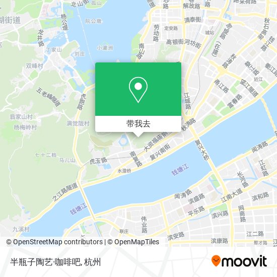 半瓶子陶艺·咖啡吧地图