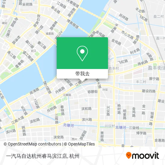 一汽马自达杭州睿马滨江店地图