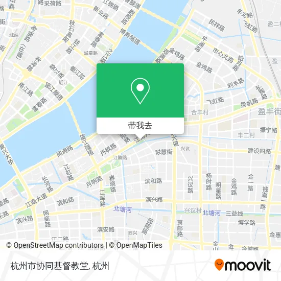 杭州市协同基督教堂地图