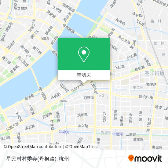 星民村村委会(丹枫路)地图