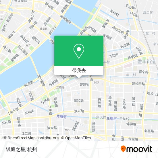 钱塘之星地图