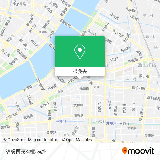 缤纷西苑-2幢地图