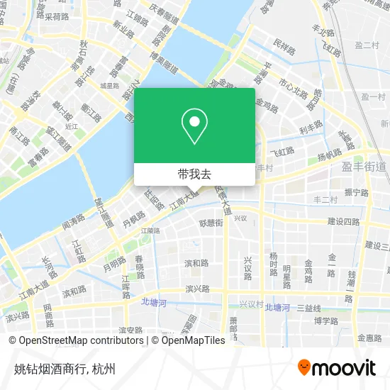 姚钻烟酒商行地图