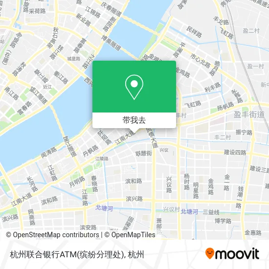 杭州联合银行ATM(缤纷分理处)地图