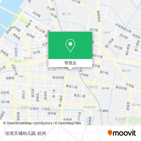 佳境天城幼儿园地图