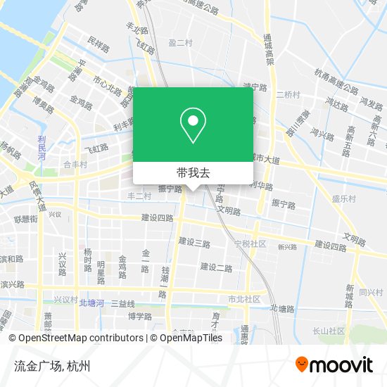 流金广场地图
