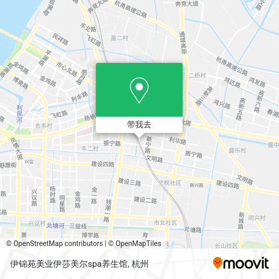 伊锦苑美业伊莎美尔spa养生馆地图