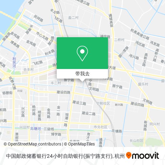 中国邮政储蓄银行24小时自助银行(振宁路支行)地图