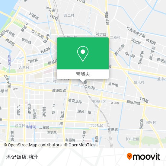 潘记饭店地图