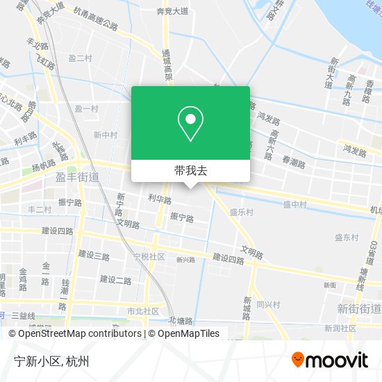 宁新小区地图