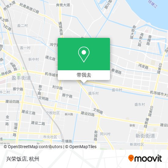 兴荣饭店地图